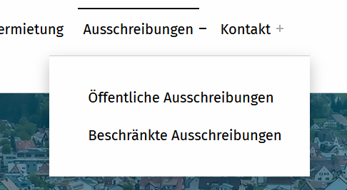 Das ist ein Untermenü oder auch Submenü genannt